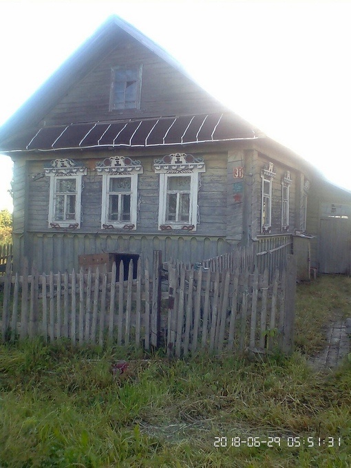 Продается дом площадью 42 кв.м. с земельным участком 27 сот. в деревне Старое (Еремковский с/о)
